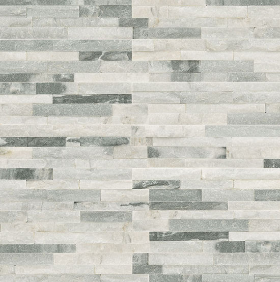 Wall Tiles RockMount Alaska Gray Mini Splitface 4-1/2" x 16"
