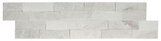 Wall Tiles Cosmic White-Cool Splitface 6" x 24"