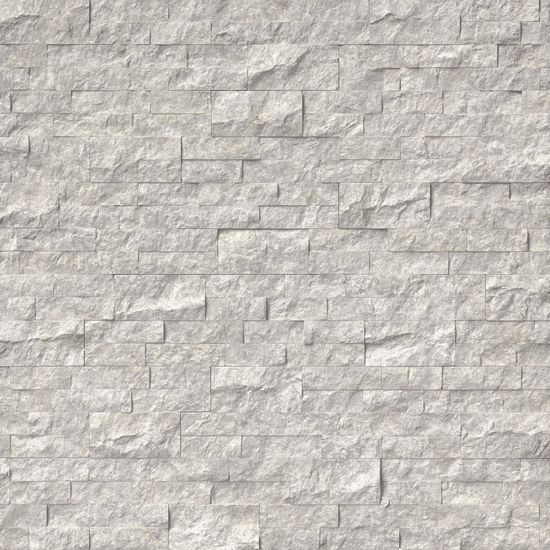 Wall Tiles Silver Canyon Gray-Light Splitface 6" x 24"