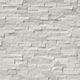 Tuiles murales White Oak Blanc-Chaud Splitface 6" x 24"