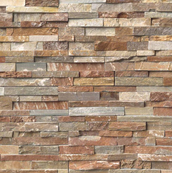Wall Tiles RockMount Golden White Splitface 6" x 24"