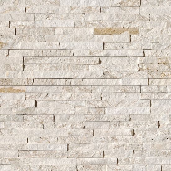 Wall Tiles Royal White-Warm Splitface 6" x 24"
