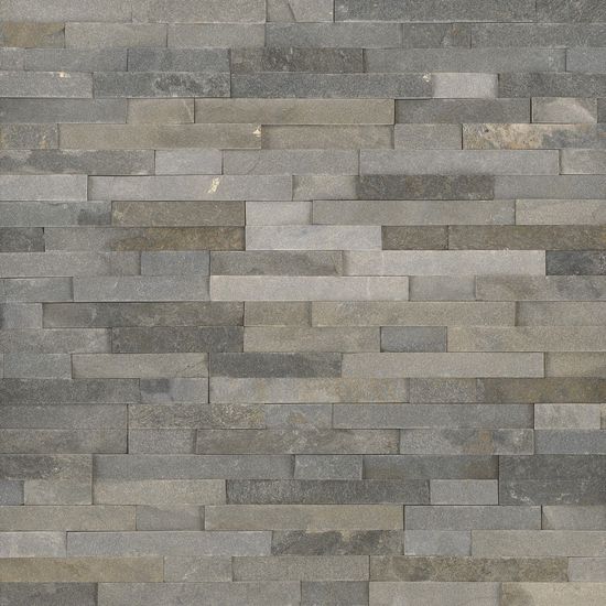 Wall Tiles Sedona Gray-Light Splitface 6" x 24"