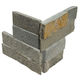 Wall Tiles RockMount Sedona Grey Splitface Corner 6" x 6"