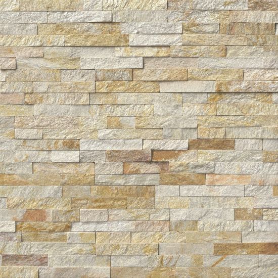 Wall Tiles Sparkling Autumn Gold Splitface 6" x 24"