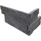 Tuiles murales RockMount Premium Black Splitface Coin 6" x 18"