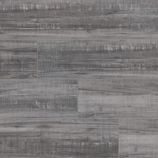 Floor Tiles Belmond Mercury Gray-Dark Matte 8" x 40"