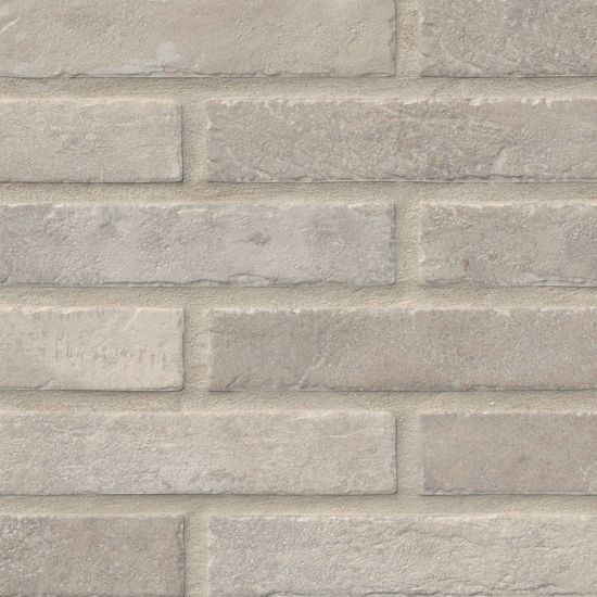 Tuiles plancher Capella Ivory Brick Blanc-Froid Mat 2-1/3" x 10"