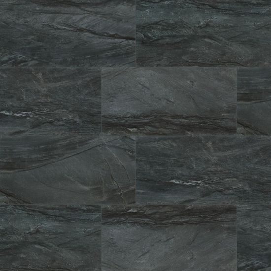 Floor Tiles Durban Anthracite Black Polished 12" x 24"