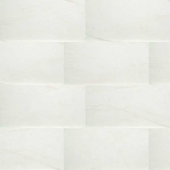 Floor Tiles Durban White-Cool Polished 12" x 24"
