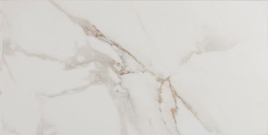 Tuiles plancher Pietra Carrara Blanc-Froid Poli 12" x 24"