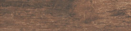 Tuiles plancher Redwood Mahogany Brun Mat 6" x 24"