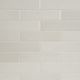 Wall Tiles Renzo Dove White-Cool Glossy 3" x 12"
