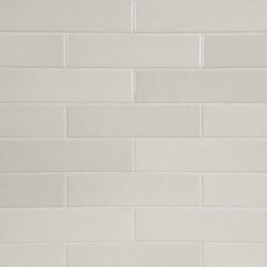 Wall Tiles Renzo Dove White-Cool Glossy 3" x 12"