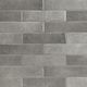 Wall Tiles Renzo Storm Gray-Dark Glossy 3" x 12"