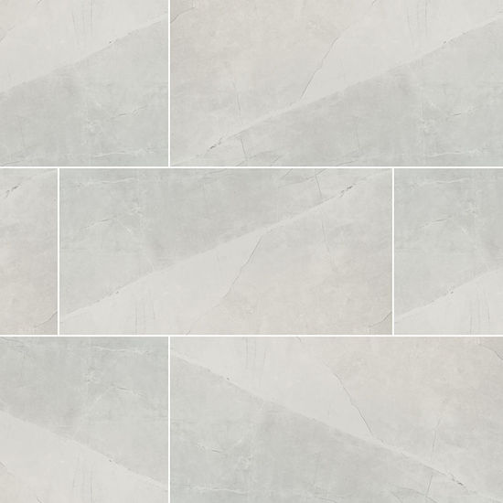 Floor Tiles Sande Ivory Gray-Light Polished 24" x 48"