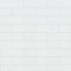 Wall Tiles White-Cool Glossy 4" x 12"