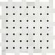 Mosaic Arabescato Carrara White-Cool Honed 12" x 12"