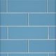 Wall Tiles Royal Azure Blue Glossy 4" x 12"