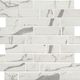Mosaic Statuario Celano White-Cool Glossy 12" x 12"