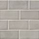 Wall Tiles Dove Gray-Light Glossy 3" x 6"