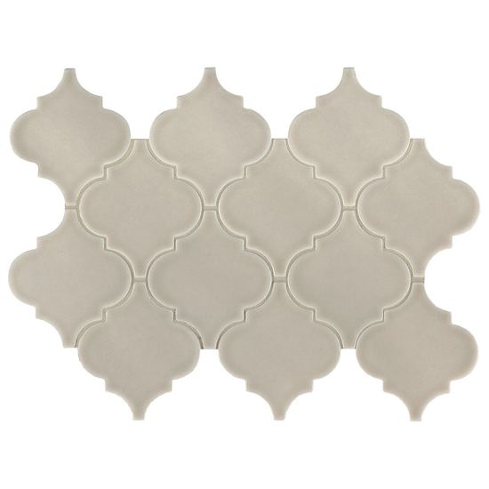 Mosaic Portico Pearl Beige Glossy 11" x 15-1/2"