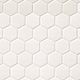 Mosaic Retro Bianco White-Cool Hexagon Matte 11-1/2" x 12-3/4"