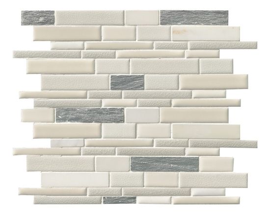 Mosaic Everest White-Cool Multi Finish 12" x 12"