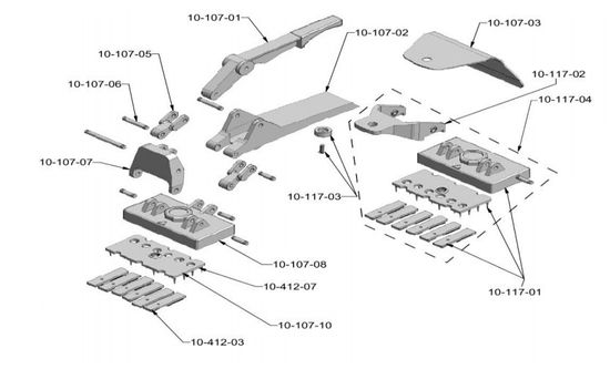 Complete Head Assembly for 10-128