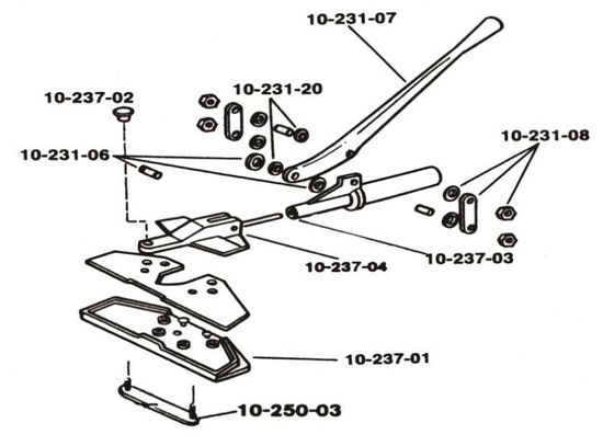 Pin Plate Assembly for 10-237