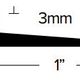 LVT No-Lip Ramp 5mm Mill Finish