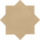 Mosaic Kasbah Star Fawn Matte 6.5" x 6.5"
