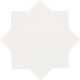 Mosaic Kasbah Star Bone Matte 6.5" x 6.5"