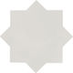 Mosaic Kasbah Star Smoke Matte 6.5" x 6.5"