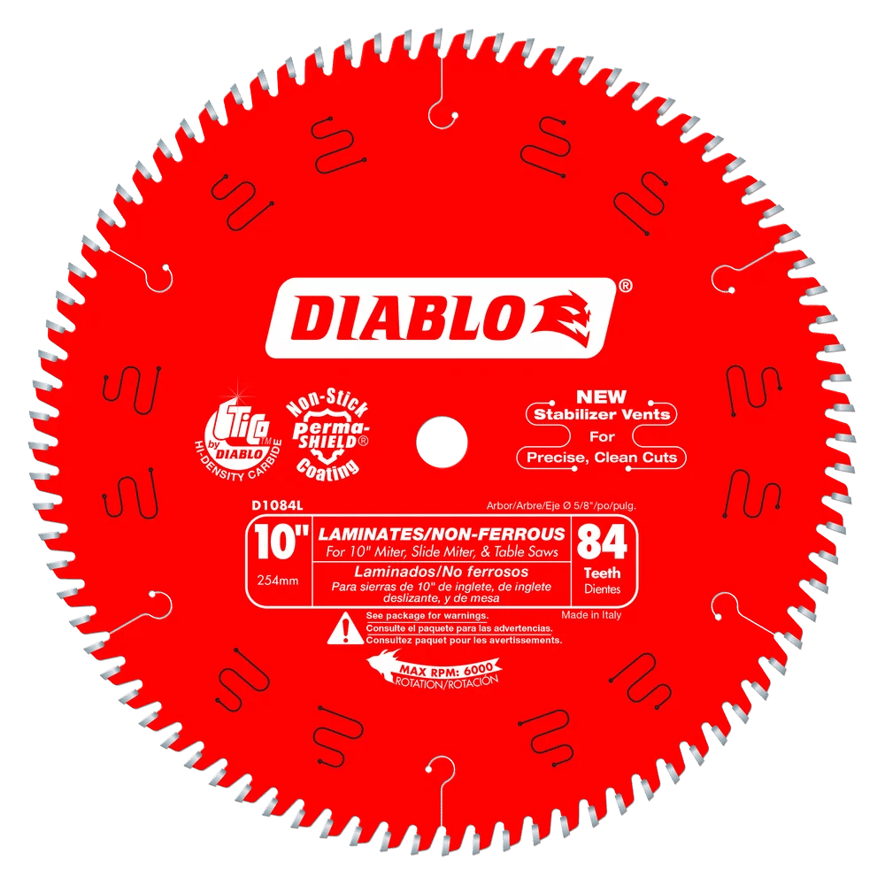 Diablo General Saw Blade 84 Tooth for Laminate Flooring and Non