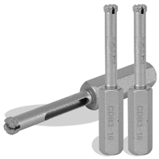 P3 Foret creux pour tuile et pierre 1/2" x 3/8"