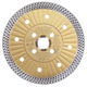 P5 Lame turbo à mailles minces. 4 trous 10" x 0.063" x 7/8". 20 mm. 5/8"