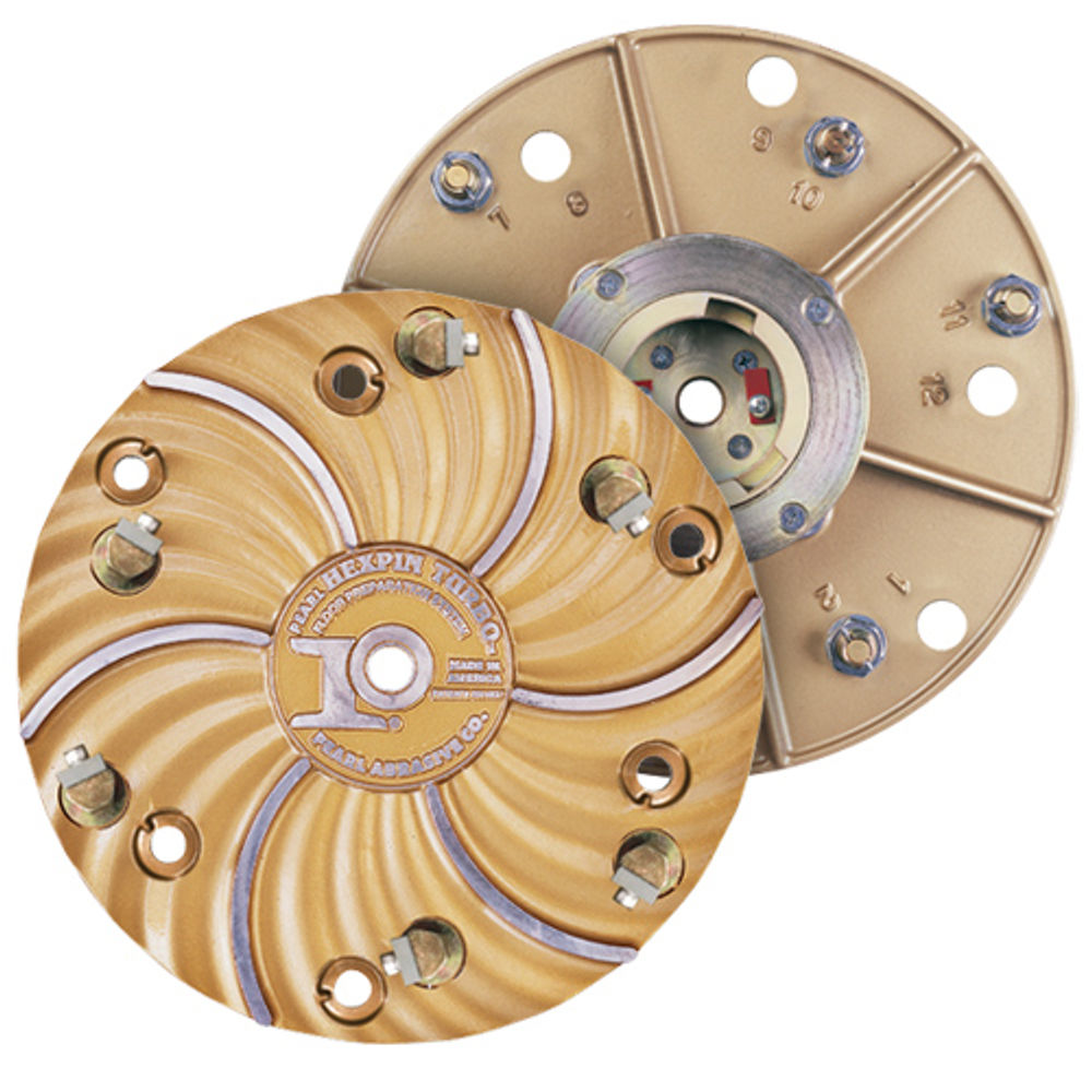 Pearl Abrasive Speed Scraper Hexplate With Six 4 Chip 15