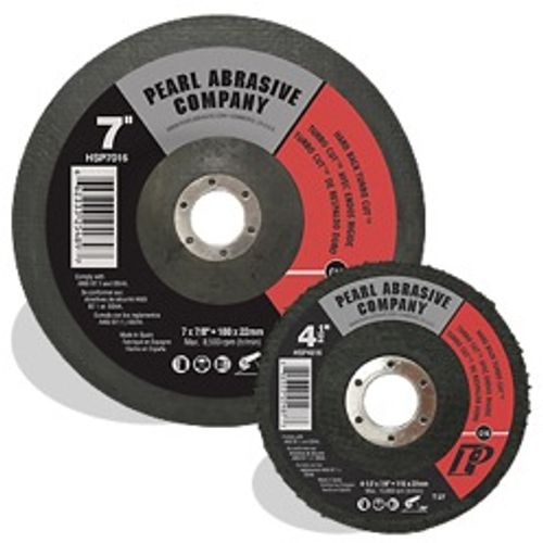 Pearl Abrasive - Disque pour préparation de surface carbure de silicone gris 4-1/2
