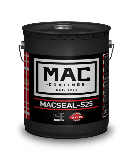 Scellant acrylique MACSEAL-S25 Transparent Lustré 18.93 L