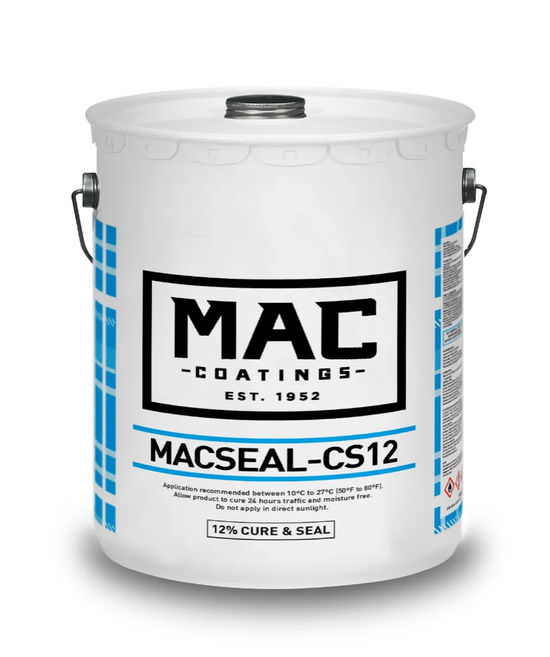 Scellant acrylique MACSEAL-CS12 Transparent Mat 3.79 L