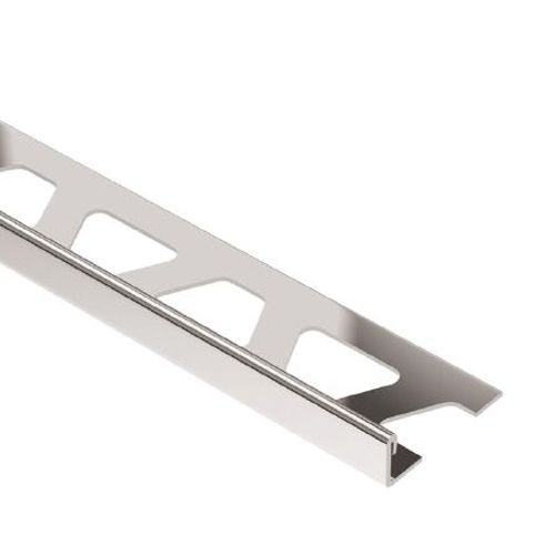 Schluter - SCHIENE - Moulure de bordure pour plancher acier inoxydable (V4) 9/16