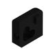 JOLLY Coin extérieur 90° Aluminium Noir 3/8" (10 mm)