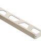 JOLLY Moulure de bordure de mur Aluminium ivoire 3/8" (10 mm) x 8' 2-1/2"
