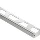 JOLLY Moulure de bordure de mur Aluminium anodisé Chrome poli 7/16" (11 mm) x 8' 2-1/2"