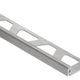 JOLLY Wall Tile Edge Trim Anodized Aluminum Brushed Chrome 7/16" (11 mm) x 8' 2-1/2"