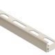 JOLLY Moulure de bordure de mur Aluminium Ivoire 1/2" (12.5 mm) x 8' 2-1/2"