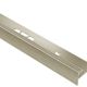 VINPRO-STEP Resilient Surface Stair-Nosing Profile Anodized Aluminum Brushed Nickel 19/64" (7.5 mm) x 8' 2-1/2"