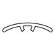 Vinyl American Charm #U5045 Napa Beige Multipurpose Trim 94"