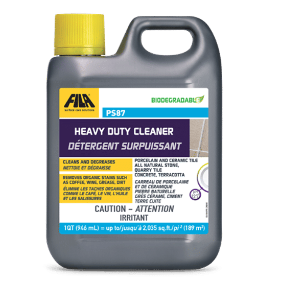 Heavy Duty Cleaner PS/87 for Porcelain and Ceramic Tiles 946 ml